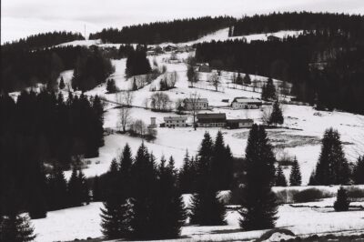Strážný – Světlohorská cesta, Žďárek, Jelení stezka (Nikon F-801 + Fomapan 200)